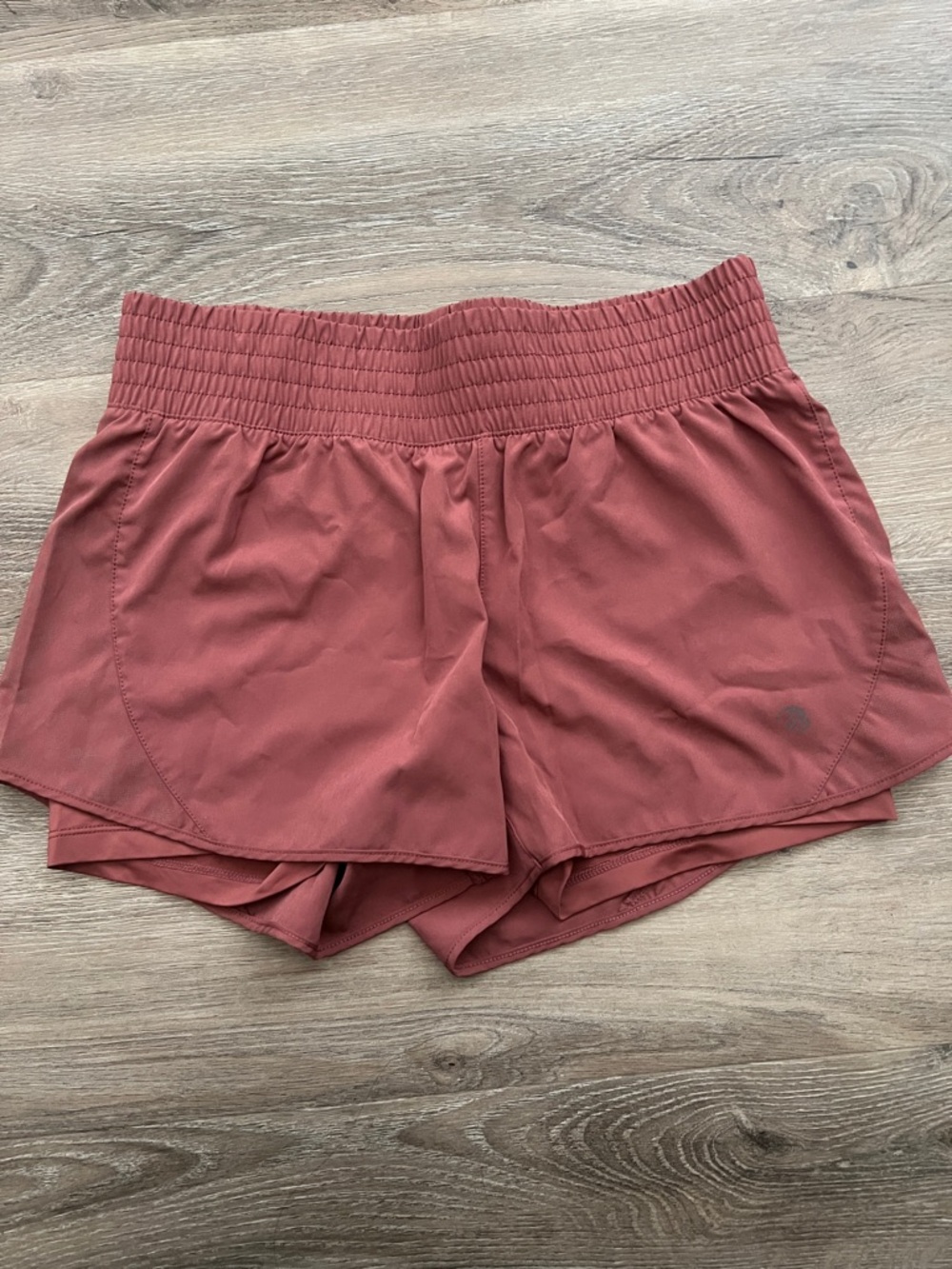MPG Women's Athletic Shorts in Dusty Rose